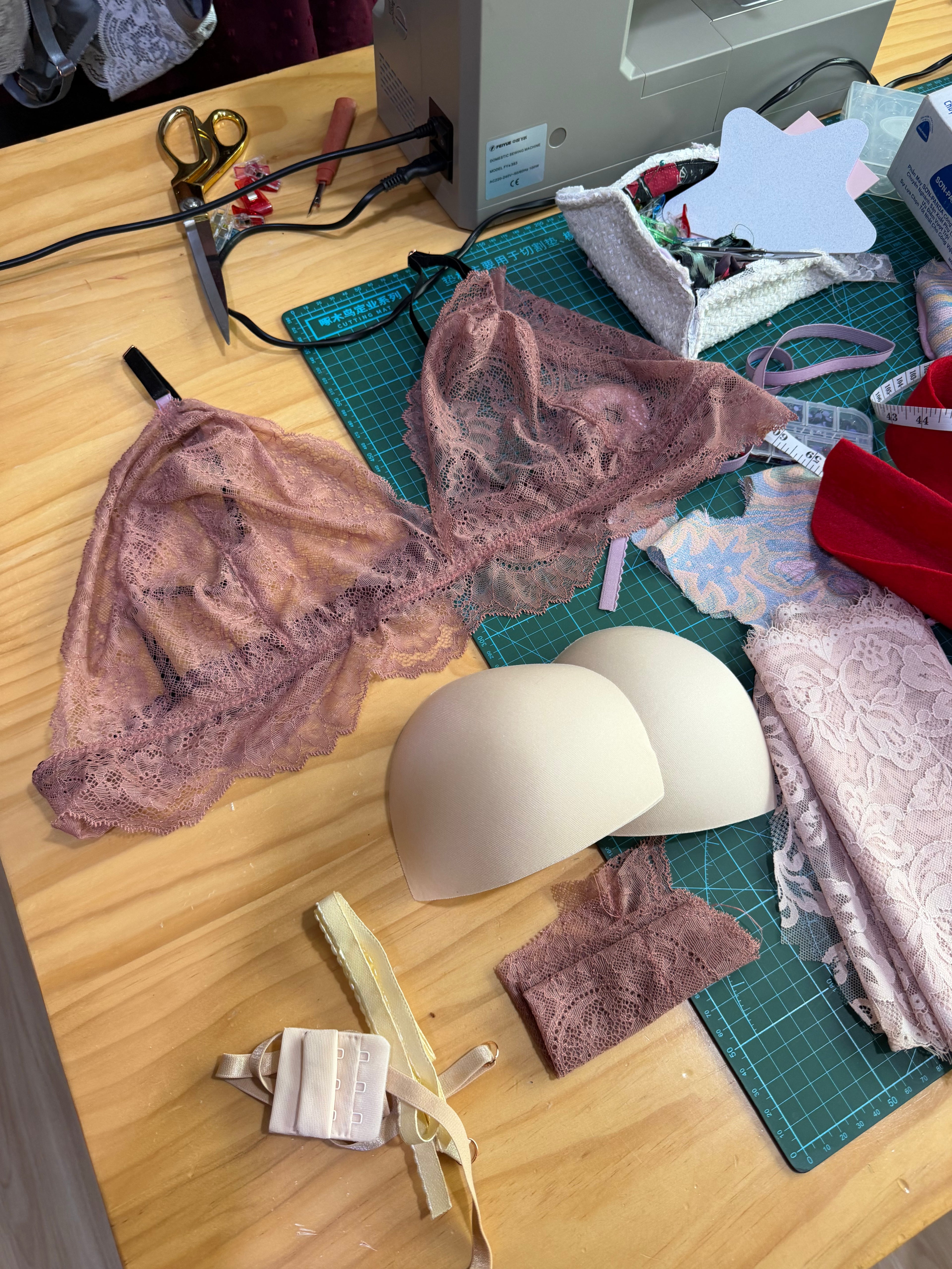 Envy Her DIY Lingerie Making Kit: Materials only
