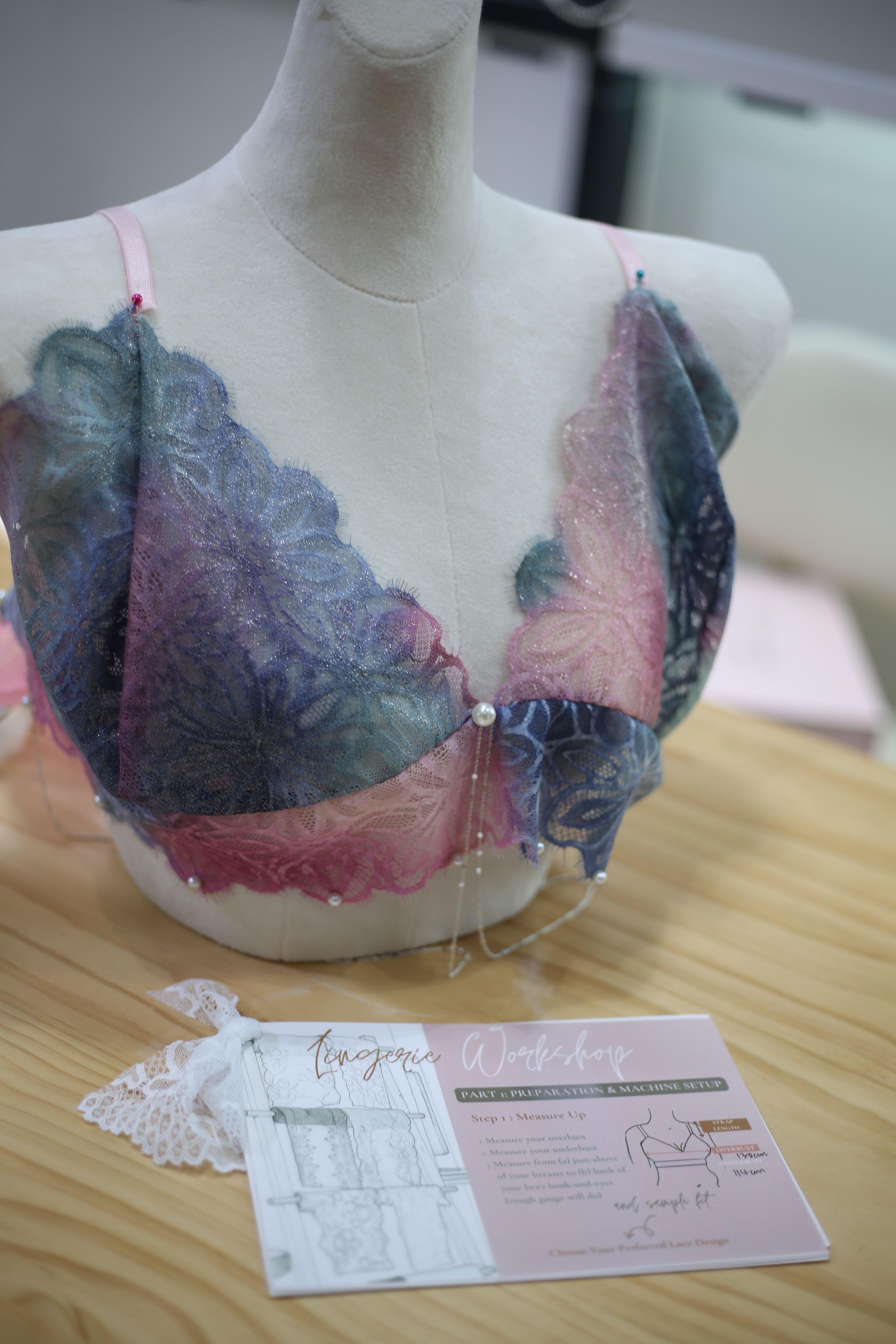 The Bespoke Bralette Assembly Workshop - DIY
