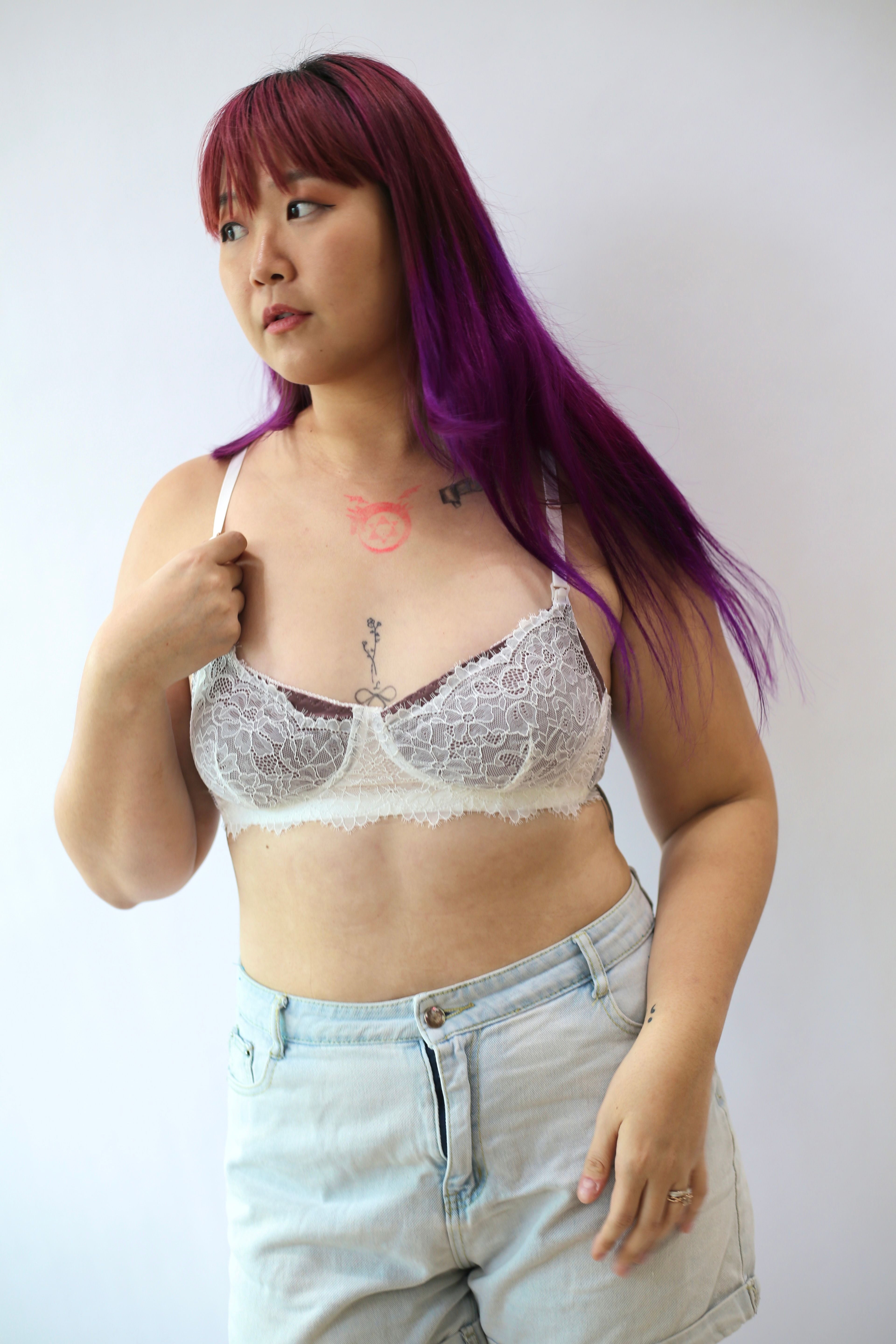 OLIVIA 2-1 Pump and Latch Bralette