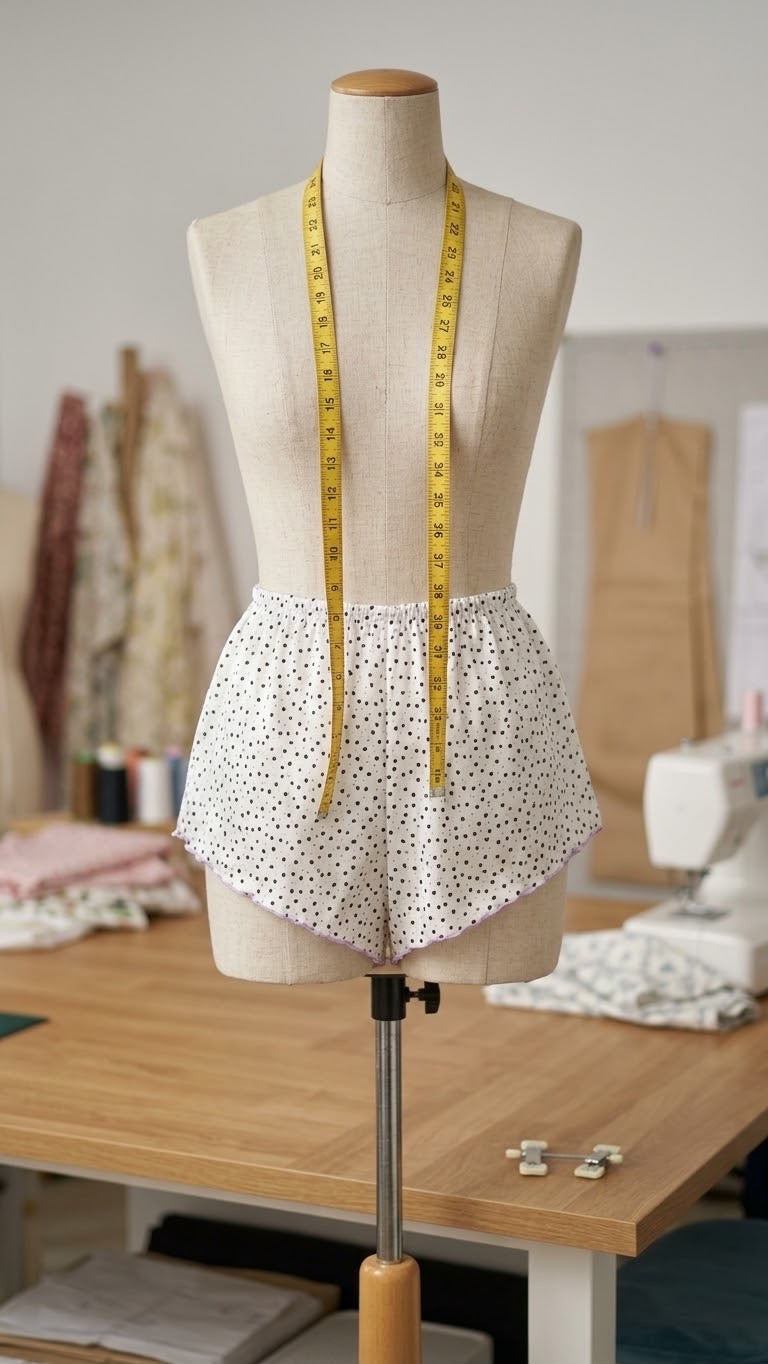 Beginner-Friendly Garment Sewing: Piping &amp; Curved Hem Lounge Shorts