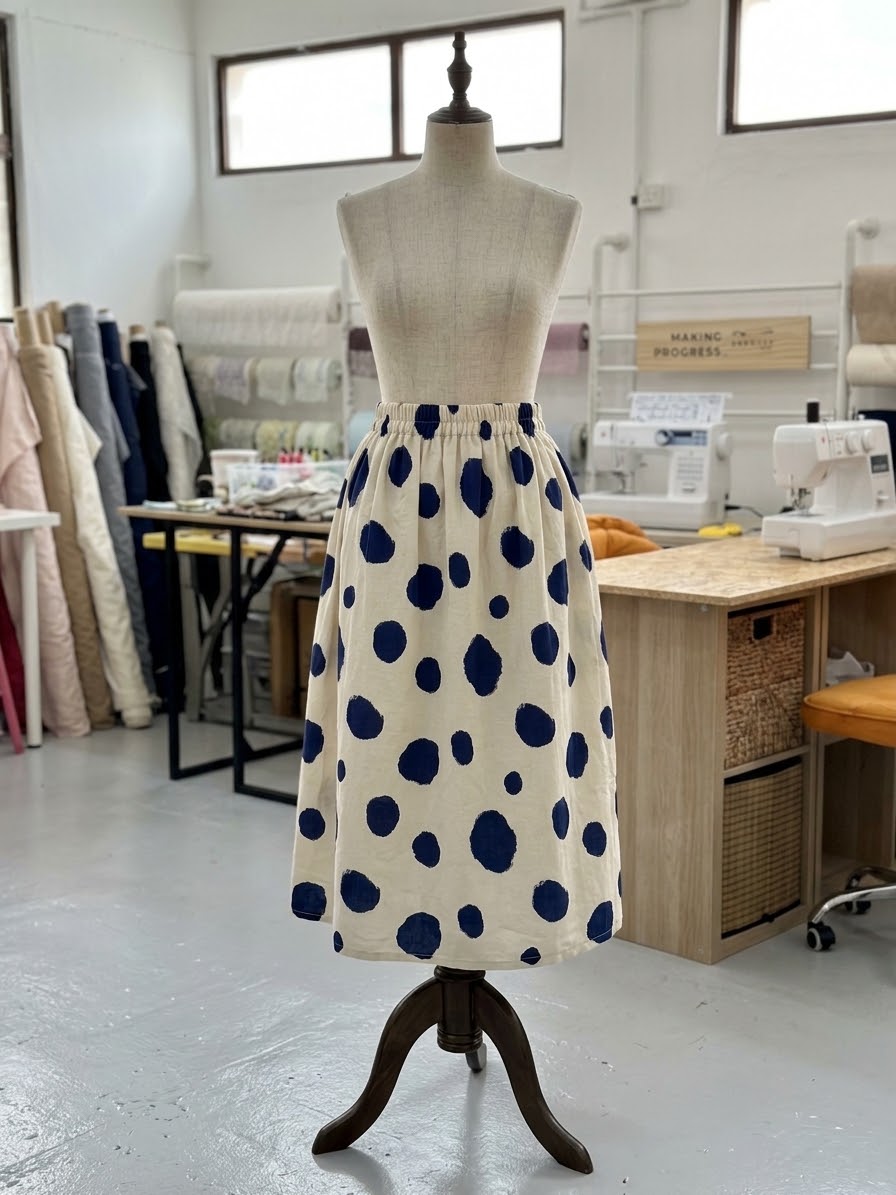 A Lined Bubble Skirt Dressmaker Workshop