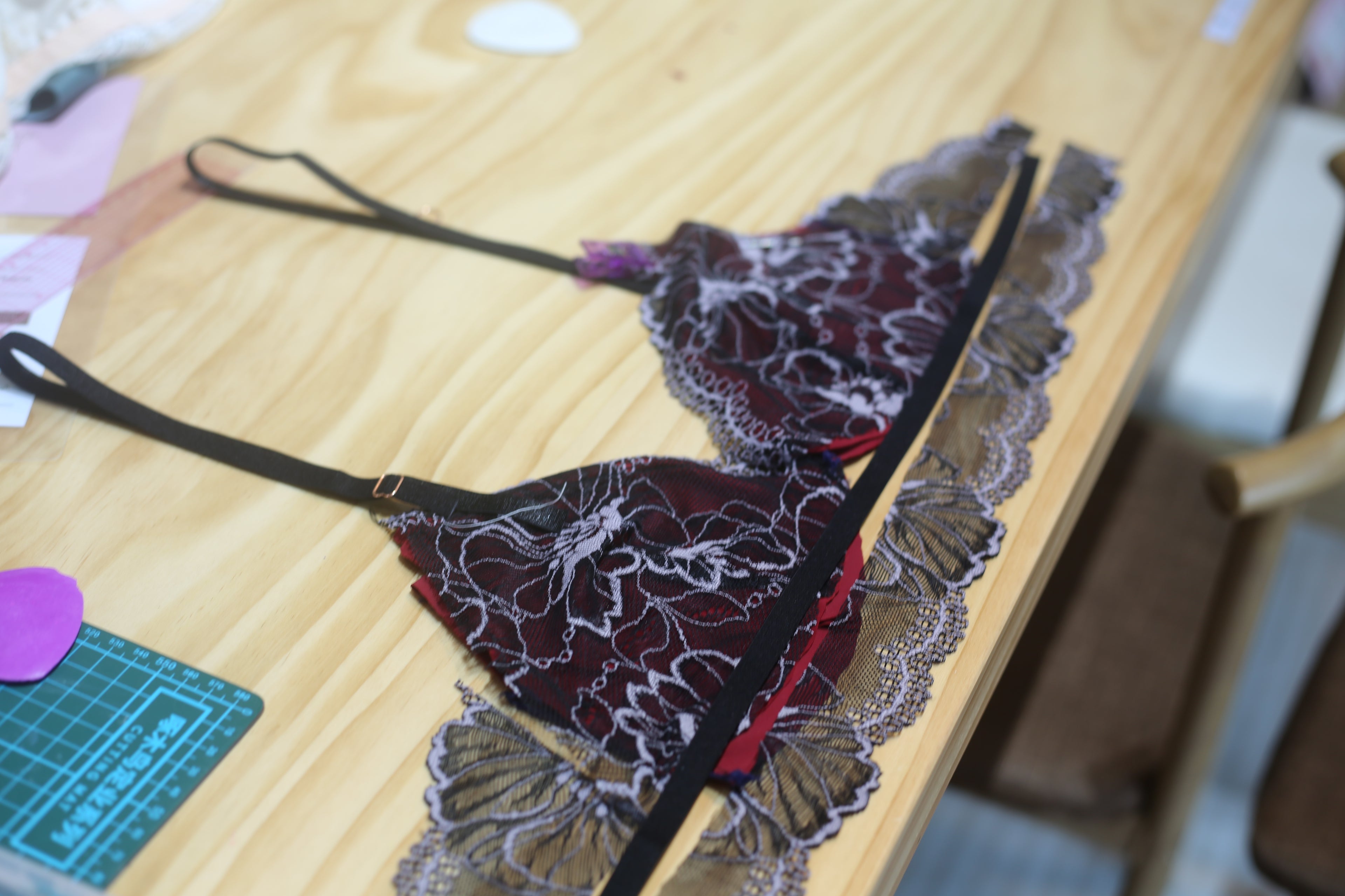 The Advanced Intricate Lingerie Workshop: A 4.5 Hour Bralette Making + 1x Complimentary Bralette