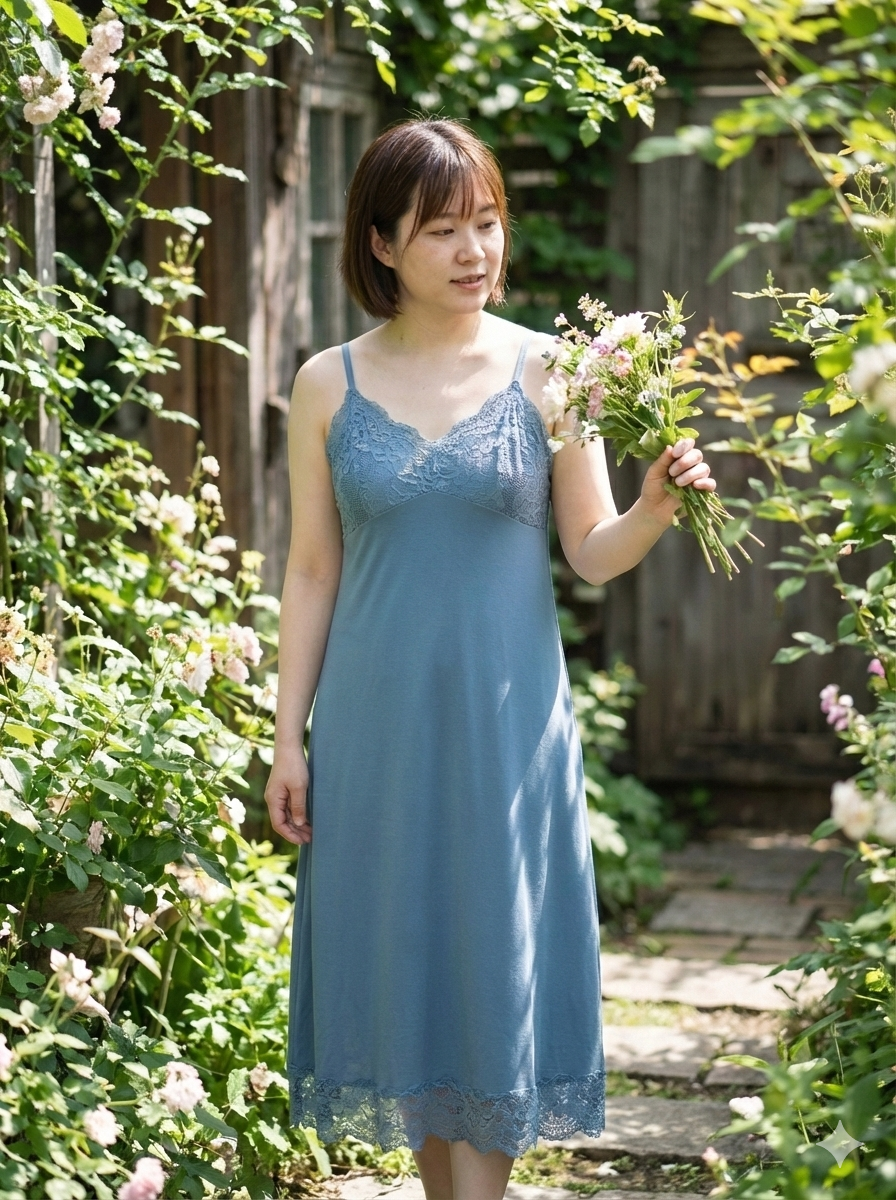 Eco Cool Bamboo Slip Dress Nightie for Soft Comfort