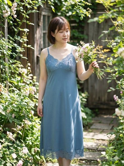 Eco Cool Bamboo Slip Dress Nightie for Soft Comfort