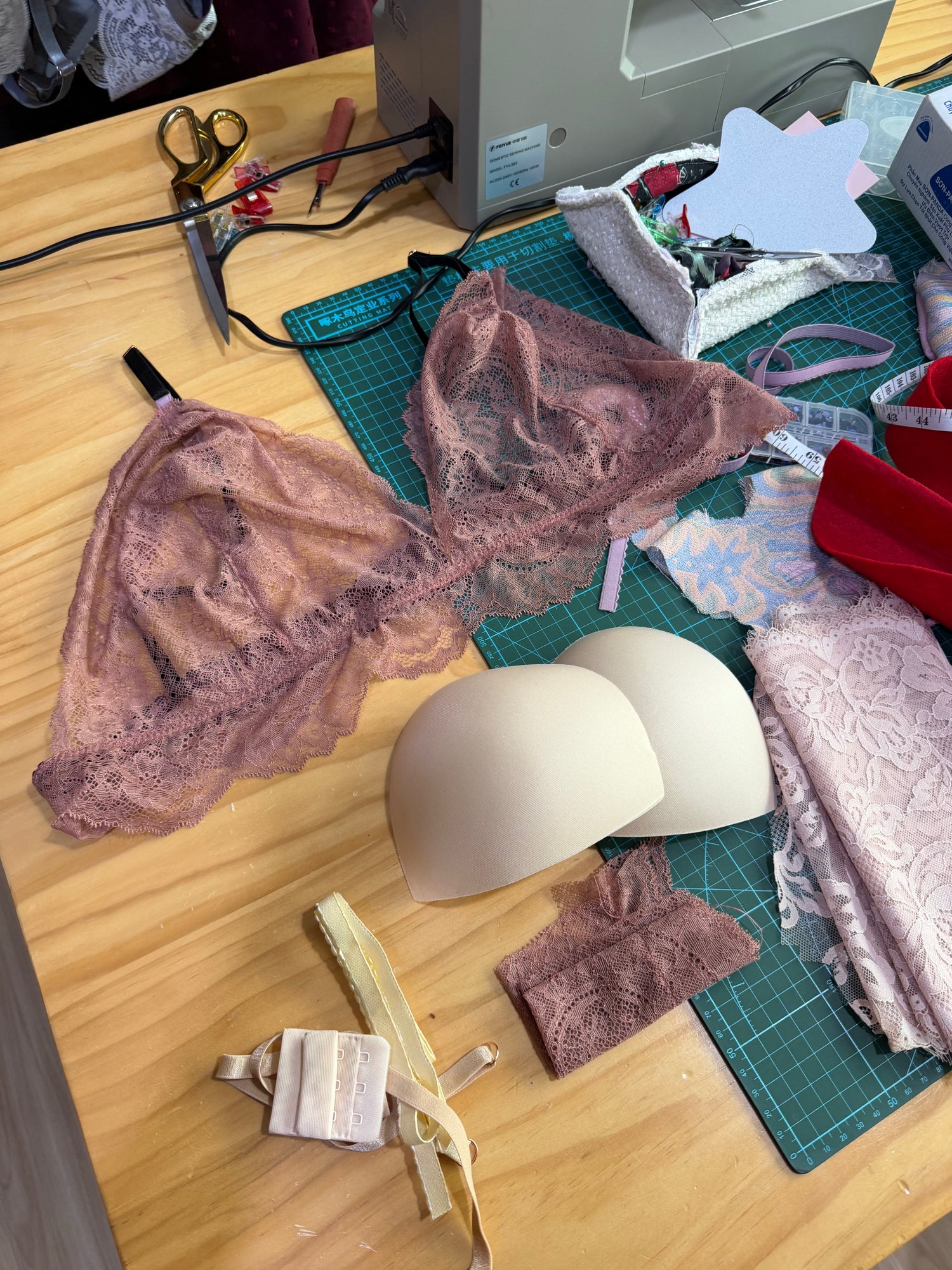 Envy Her DIY Lingerie Making Kit: Materials only