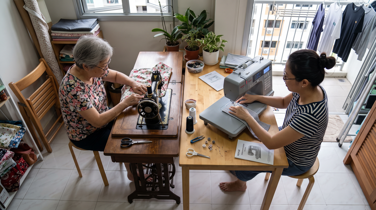In-Home Sewing Refresher Workshop (1.5-Hour Home Visit + Machine Included)