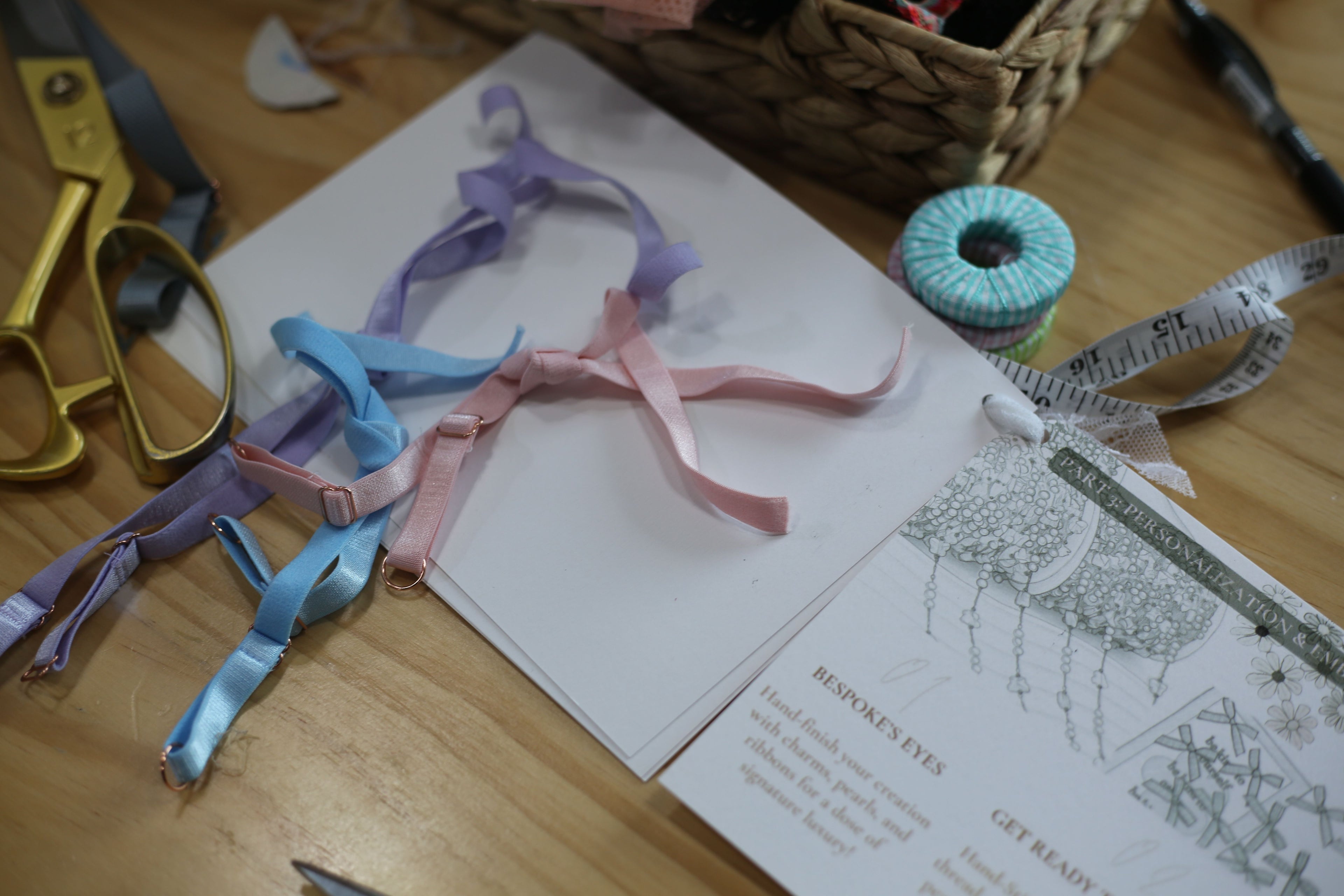 The Bespoke Bralette Assembly Workshop - DIY