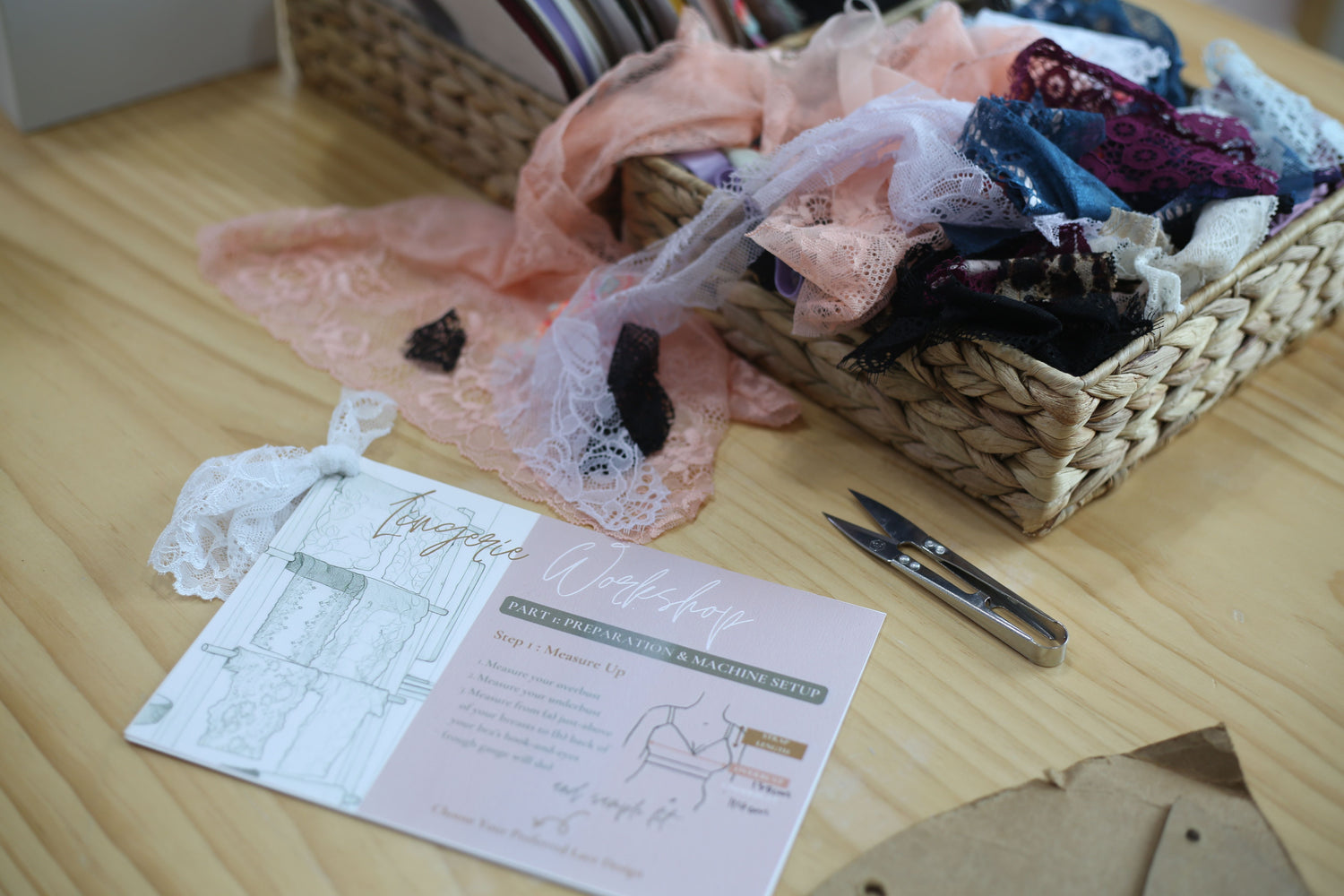 The Bespoke Bralette Assembly Workshop - DIY
