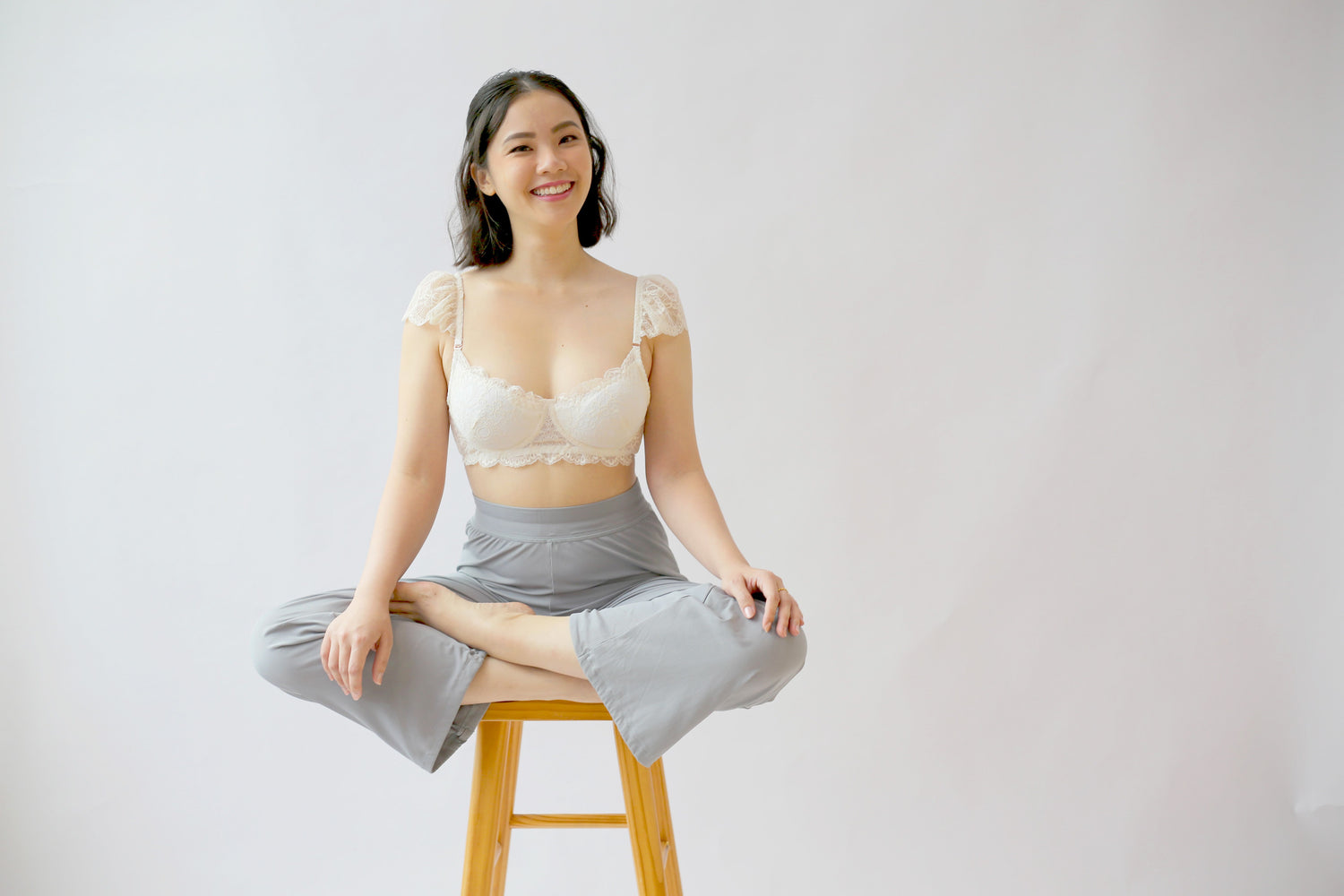 GERLYN Uplift Wired Soft Floral Bralette