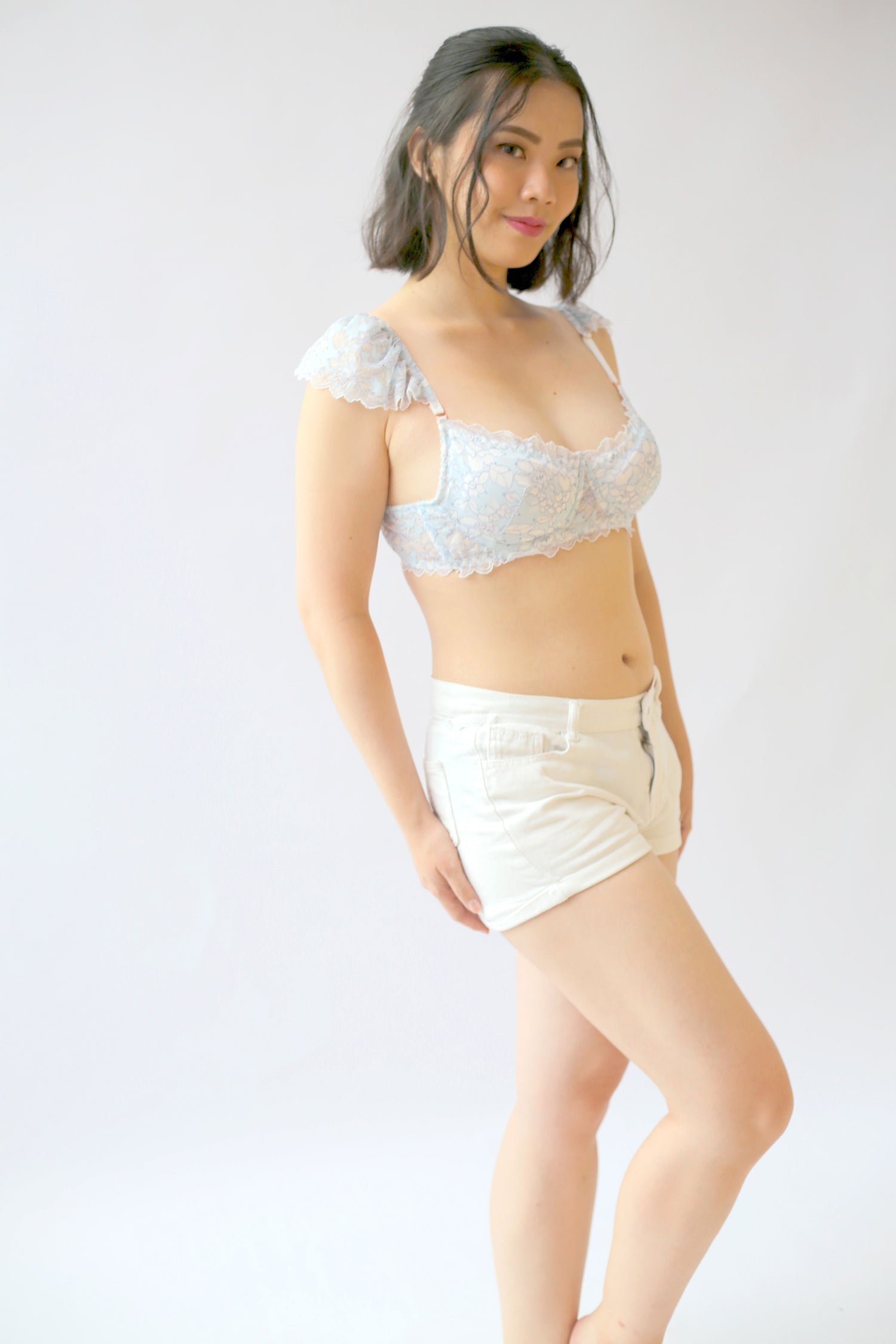 GERLYN Uplift Wired Soft Floral Bralette