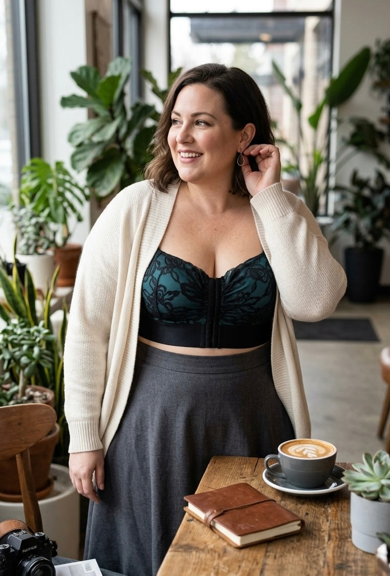 LAUREN Easy Front Closure Bralette